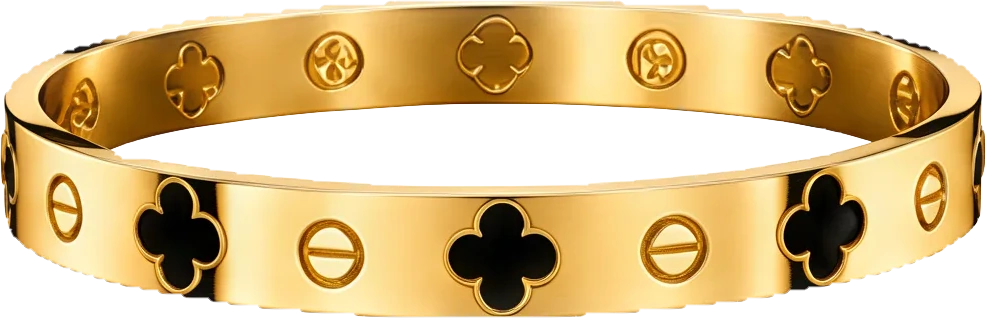 Celeste Clover Bangle